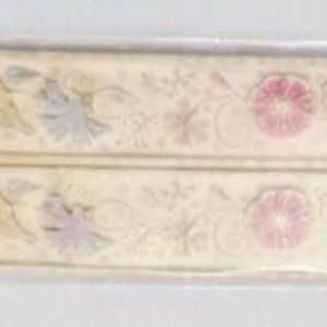 K & Company Brenda Walton Chelsea Floral Vine Borders 554764 for Scrapbooking